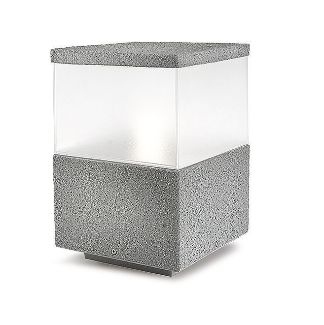 CUBIK 23CM Outdoor STEENGRIJS by Leds c4 10-9386-K7-M3