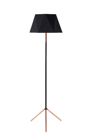 Vloerlampen JAVRA vloerlamp zwart by Lucide 06717/01/30