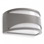 NAPOLI wandlamp grijs by Leds-C4 Outdoor 05-9735-34-M1