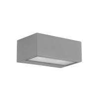 NEMESIS wandlamp grijs by Leds-C4 Outdoor 05-9800-34-CL