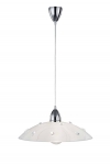 CARBONADO LED Hanglamp Chroom by Trio Leuchten 302400106