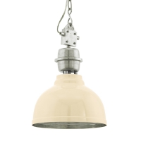 GRANTHAM hanglamp beige, chroom by Eglo 49172