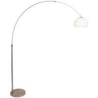 STRESA moderne vloerlamp Staal by Steinhauer 9822ST