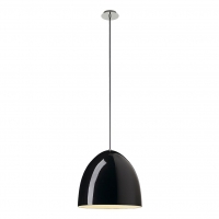 BEBOP LED Hanglamp dimbaar Zwart 40cm
